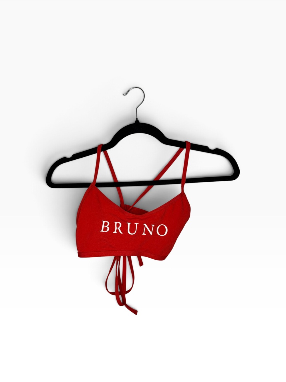 Jolyn Ryan Bruno Strappy Bikini Top in Red M